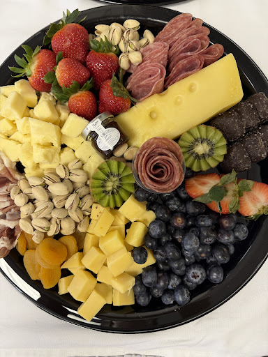 Holiday charcuterie platter photographed by customer Diane LaVoie