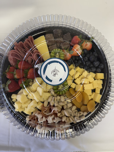 Gift-ready charcuterie platter photographed by customer Diane LaVoie