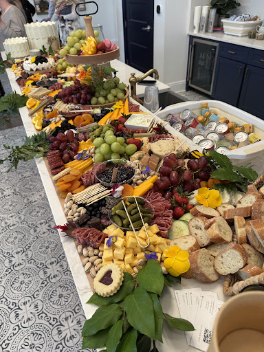 Charcuterie spread photographed by customer Kelsey Elton