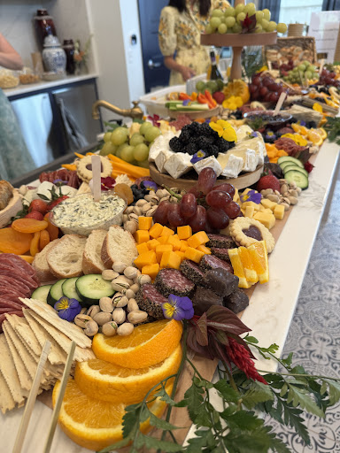 Charcuterie arrangement photographed by customer Kelsey Elton